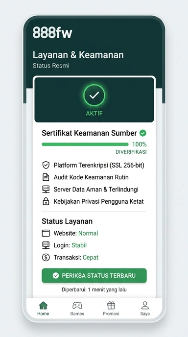 Kanal Resmi 888fw untuk Pengguna Android Indonesia