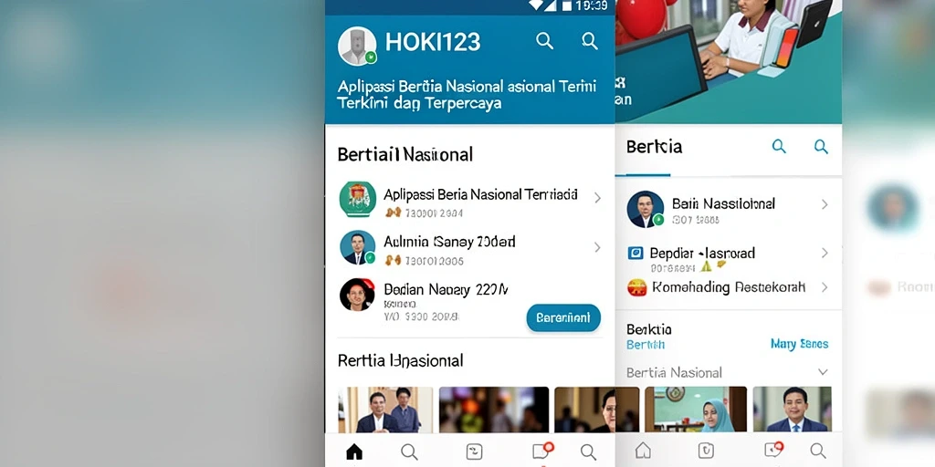 Tampilan antarmuka HOKI123 yang menarik dan informatif.